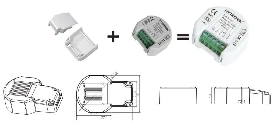 HYTRONIK-HDS2400-Dali-Switch-FIG-3