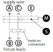 HINKLEY 37296 Lacquered Brass Desi 6 Light 42 Inch 6