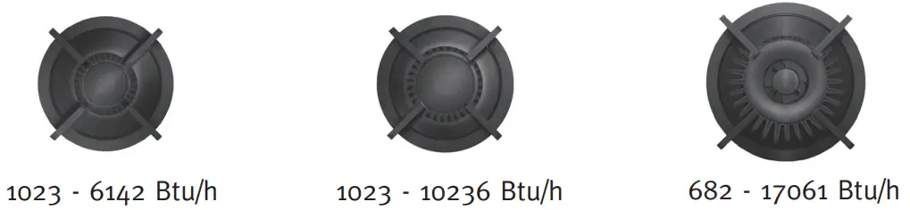 PITT COOKING 6142 Akan Gas Hob - cooking