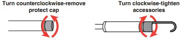 DEPSTECH DS520 5 Inch IPS Screen Borescope User Manual - Installation method