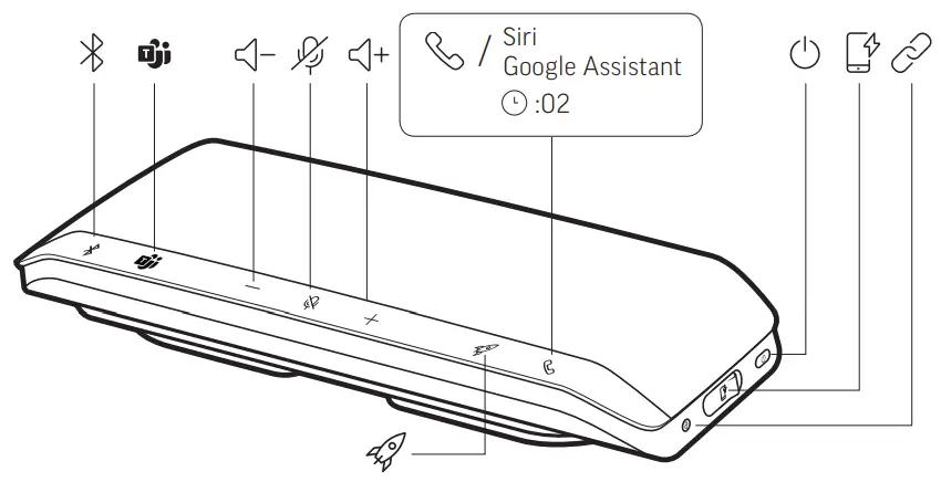 poly 40 Series Bluetooth Speakerphone -