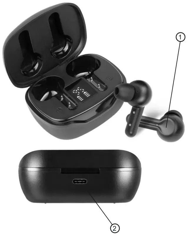 tracer T2 TWS BT Wireless Headset - Overview