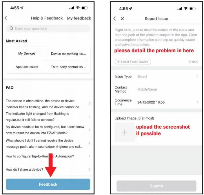 anko I004775 Wi-Fi Smart Pan and Tilt Camera - fig 11