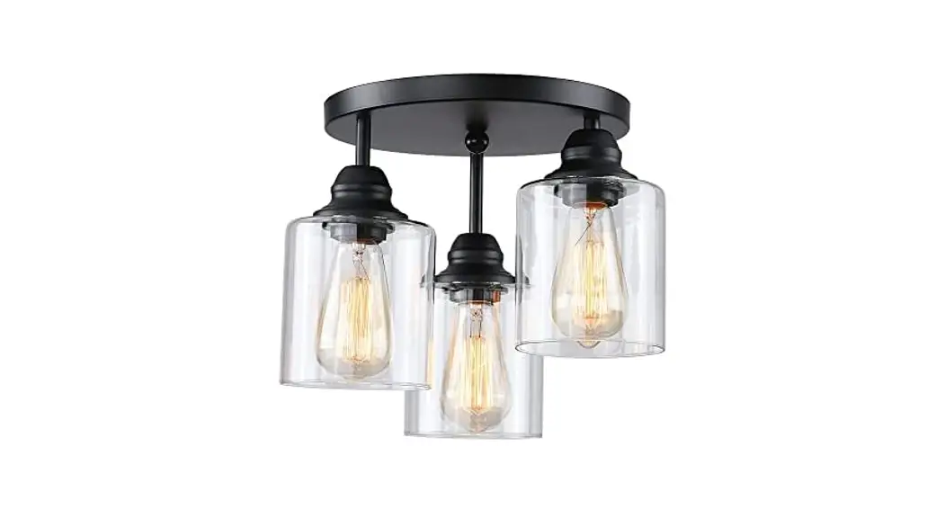 City Lights La-1033e Suspended Semi-flush Mount Ceiling Light Instruction Manual