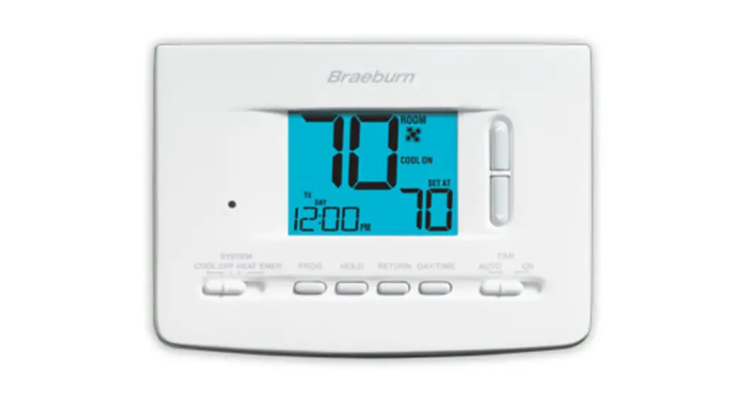 Braeburn 3020 Non-programmable Thermostats Instructions Braeburn 3020 Non-programmable Thermostats Instructions
