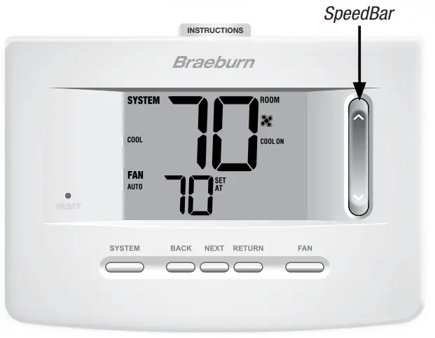 Braeburn 3020 Non-Programmable Thermostats -fig 5