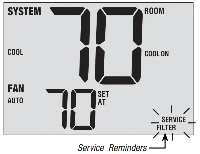 Braeburn 3020 Non-Programmable Thermostats -fig1