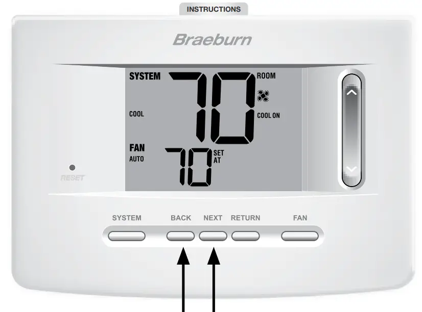 Braeburn 3020 Non-Programmable Thermostats -fig16