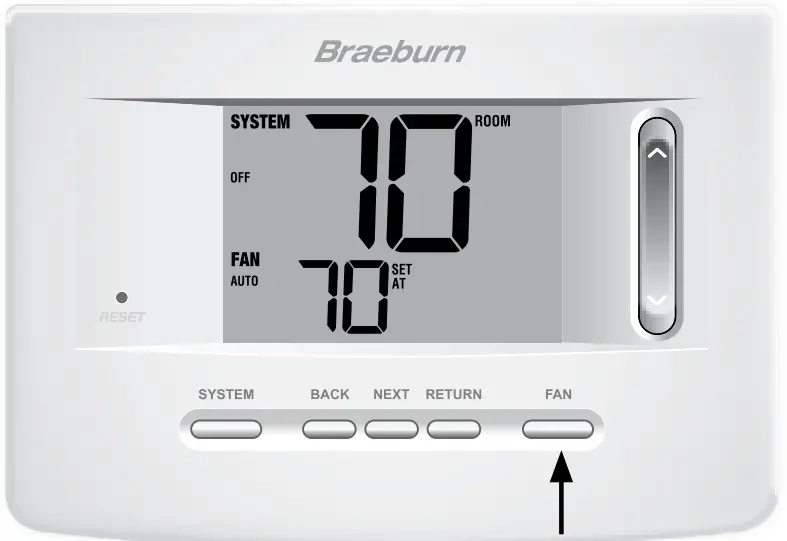 Braeburn 3020 Non-Programmable Thermostats -fig4