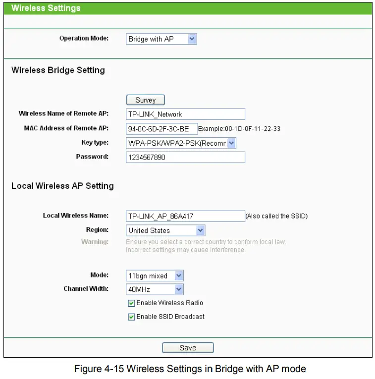 tp-link TL-WA901ND 300Mbps Wireless N Access Point - Bridge with AP mode