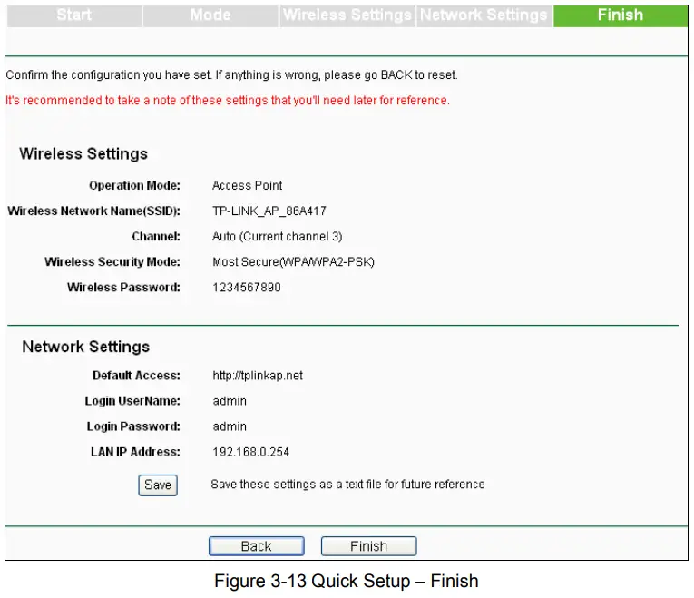 tp-link TL-WA901ND 300Mbps Wireless N Access Point - Quick Setup2