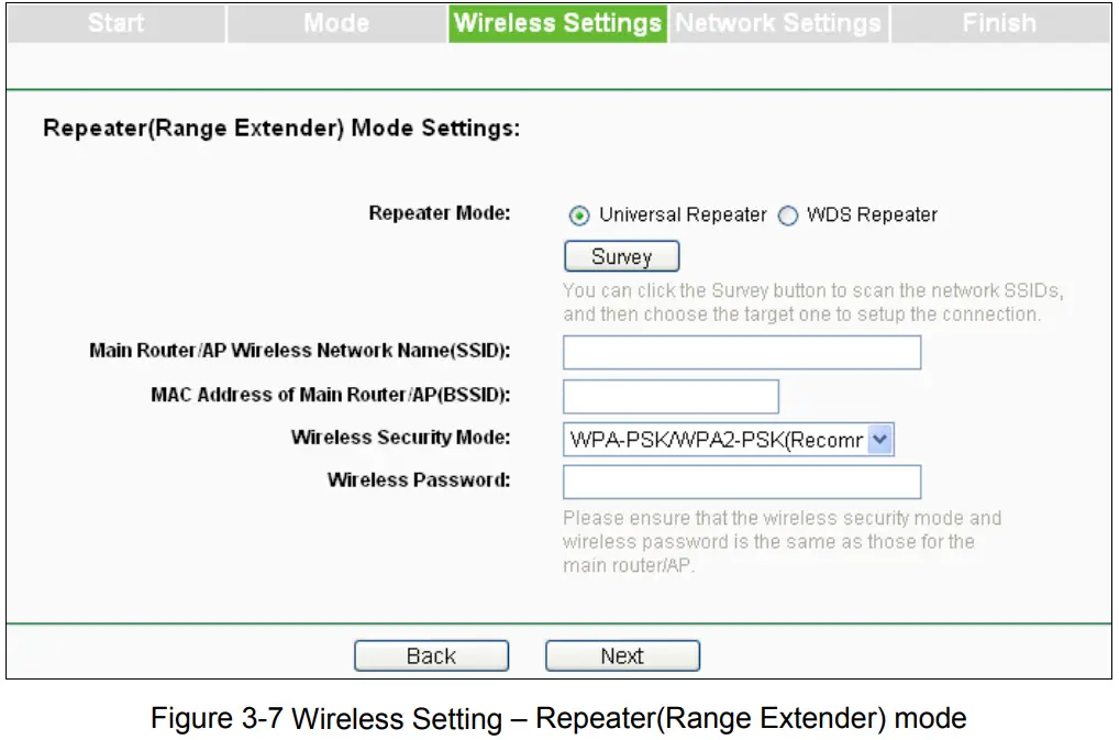 tp-link TL-WA901ND 300Mbps Wireless N Access Point - Wireless Setting