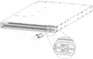 Installing Transceivers into the Transceiver Ports
