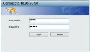 Logging into the Web UI