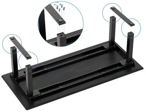 Flexispot E7QB Din 4 Leg Standing Desk-fig11