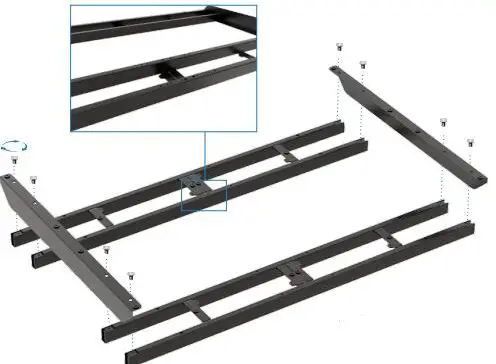 Flexispot E7QB Din 4 Leg Standing Desk-fig6
