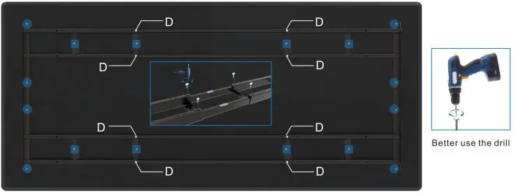 Flexispot E7QB Din 4 Leg Standing Desk-fig9