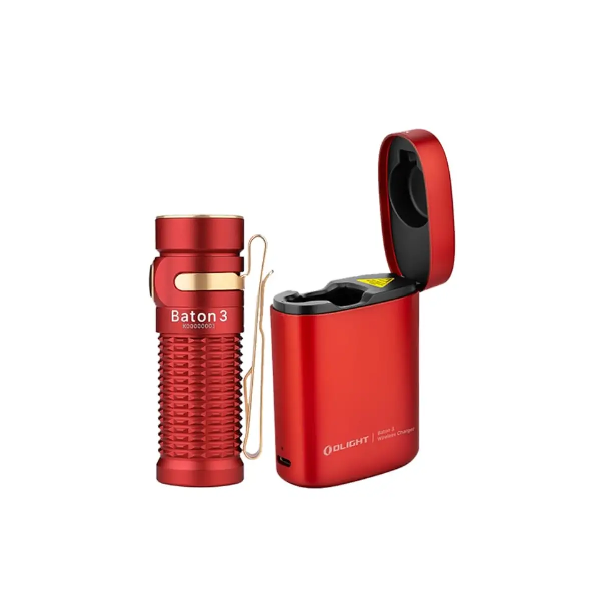 Olight Baton 3 Premium Edition Red 1200 Lumens Flashlight User Manual Olight Baton 3 Premium Edition Red 1200 Lumens Flashlight User Manual
