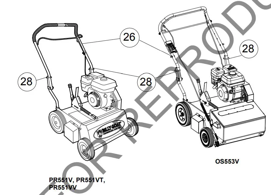 BILLY GOAT Overseeder Power Rake Owner’s Manual - PARTS BAG & LITERATURE ASSY