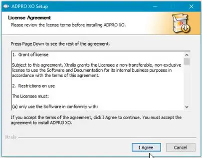 Honeywell ADPRO FastTrace 2 Series Hybrid--Click I Agree to agree