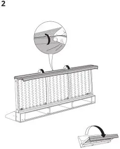 IKEA GRÖNLID 2 Cover for 3 Seat Section-- IKEA GRÖNLID 2 C