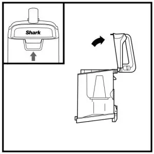 l EMPTYING THE DUST CUP