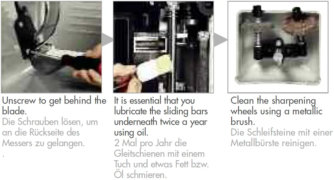 magimix T250 Slicer 140W Chrome CLEANING 1