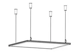 ROBUS RAMSUS-3W 3 Wire Suspension Kit for 300x1200 Panel featured