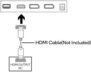 kogan KAMN32RT1SA 32 QHD IPS 165Hz Freesync HDR Gaming Monitor - HDMI
