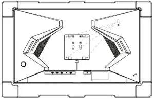 kogan KAMN32RT1SA 32 QHD IPS 165Hz Freesync HDR Gaming Monitor - Stand