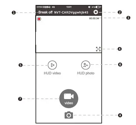 BLUESKY B2K Mini Dashcam fig2
