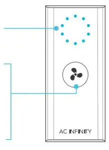 AC INFINITY CTR63A Wireless Remote Fan Controller -speed