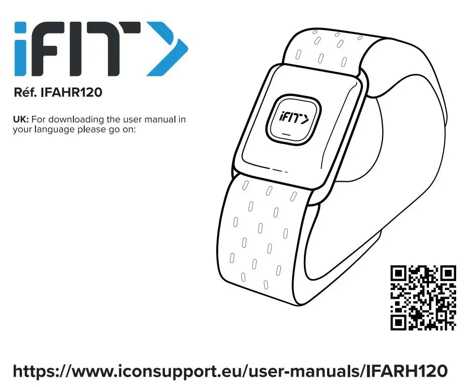 iFIT IFAHR120 Smartbeat Heart Rate Monitor User Manual - Download Manual