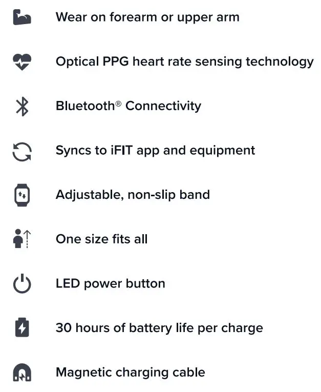 iFIT IFAHR120 Smartbeat Heart Rate Monitor User Manual - iFIT Smartbeat