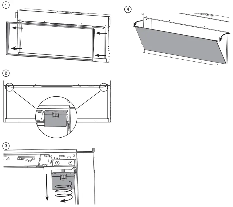 ACCESSING THE FUEL BED Continued