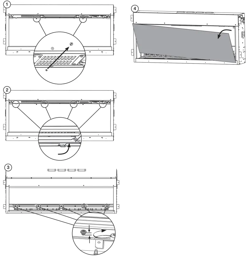 REMOVING THE INNER SCREEN