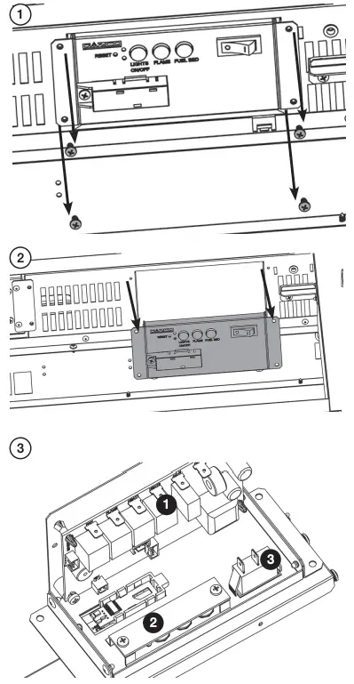 REPLACING THE CONTROL UNIT