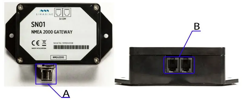 SIMARINE SN01 NMEA 2000 Gateway fig-1
