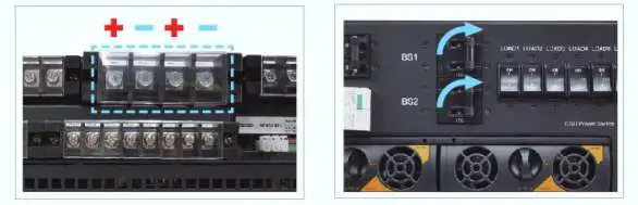 COTEK SM Platform AC DC Rack Mount Power Systems - Operation Procedure Step 2