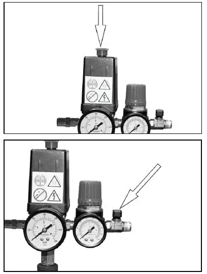 REMOVING TOOLS FROM THE AIR HOSE 1