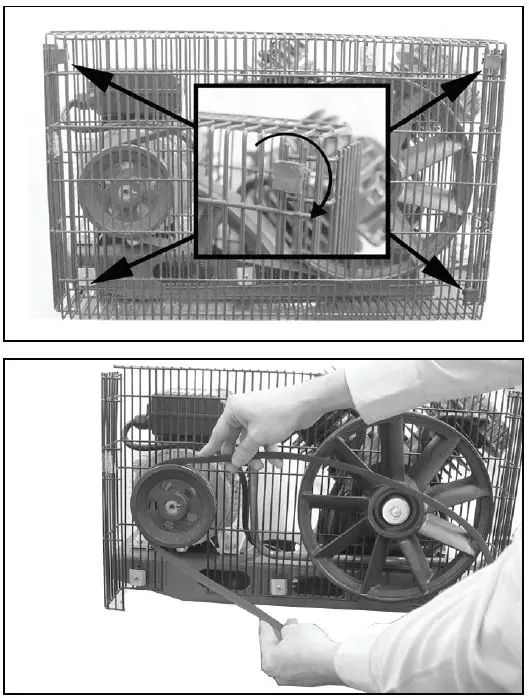 REPLACING THE DRIVE BELT 1