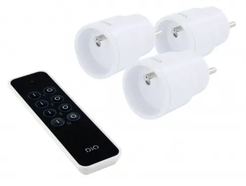 DiO 54774 3 On Off Smart Plugs and Remote Control