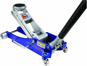 PITTSBURGH Automotive Racing 2 Ton Aluminum Jack Low Profile with Rapid Plump