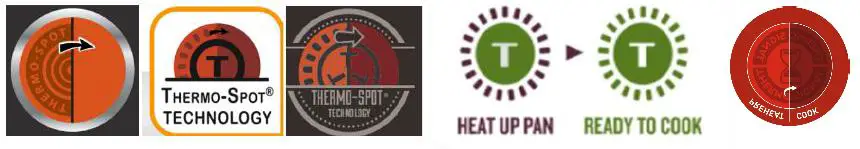 Non-stick coating with Thermosignal Technology 2