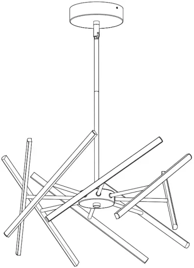 artika PDT MUC HD2BL LED pendant Malibu