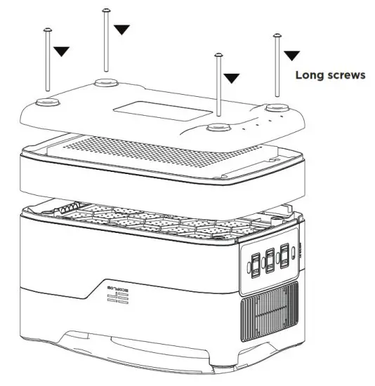 ECOFLOW RIVER Plus Expansion Battery - Long screws