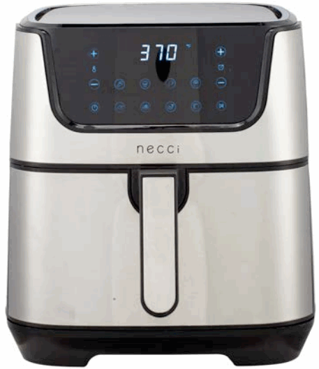 necci NAF7921CA 6 9 Quart Digital Air Fryer