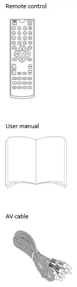 Lenco DVD-120 DVD-CD-USB Player with HDMI FIG 2