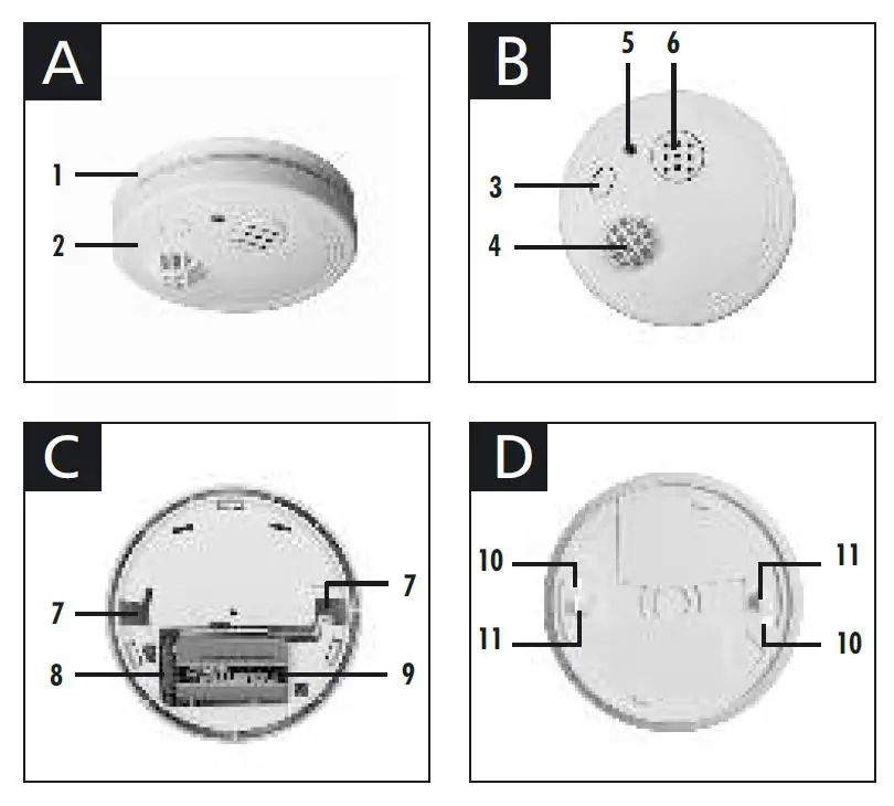 PANTATECH HA06 Heat Detector FIG 2