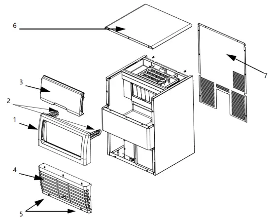 MANITOWOC UGF0040 Ice Machine - UG0040 PANELS